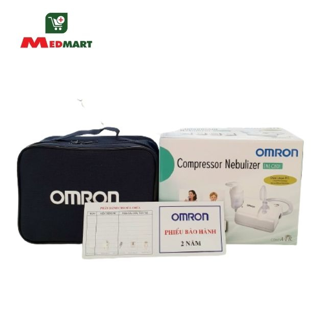 Máy Xông Khí Dung Xông Mũi Họng OMRON NE C801 Nhật Bản - MEMART