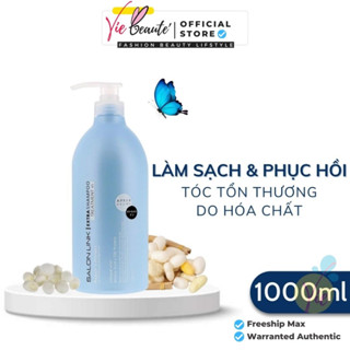  Dầu Gội Kumano Salon Link Extra Treatment In Shampoo Nhật Bản cho tóc uốn tóc nhuộm 1000ml 