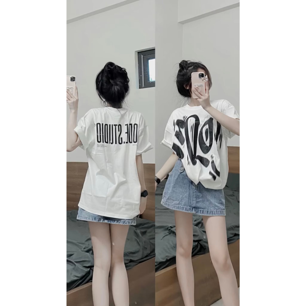 Áo thun Code Studio Unisex Nam Nữ In Cao Cấp