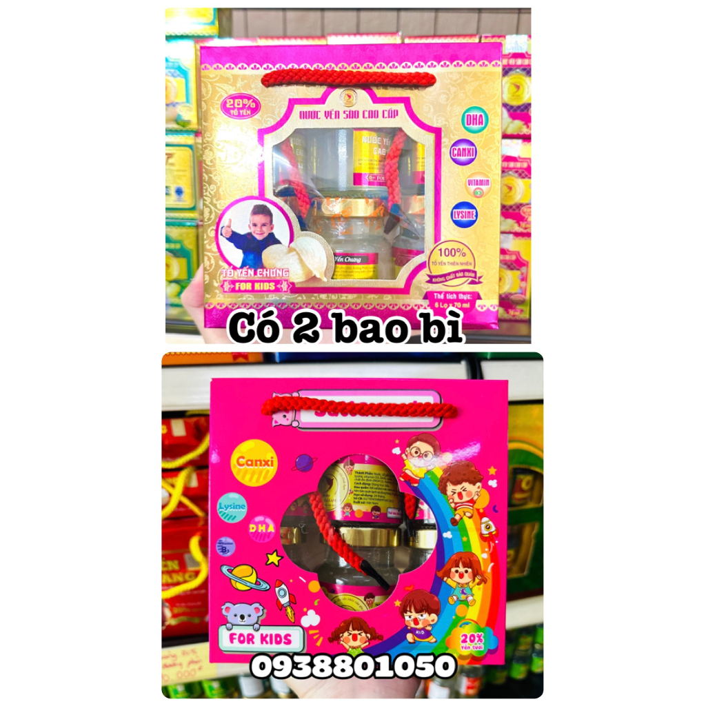 Xách Yến Sallanest 30% 20% Chưng đường phèn - táo đỏ - đông trùng - hạt chia - em bé kids Yến Vương 35% Sanni 39%