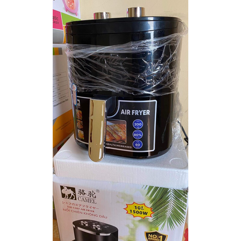 Nồi chiên không dầu camel  10lít