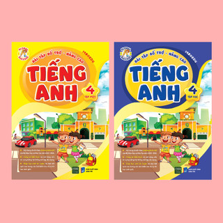 Sách - combo 2 cuốn bài tập bổ trợ nâng cao tiếng anh lớp 4 tập 1 + tập 2