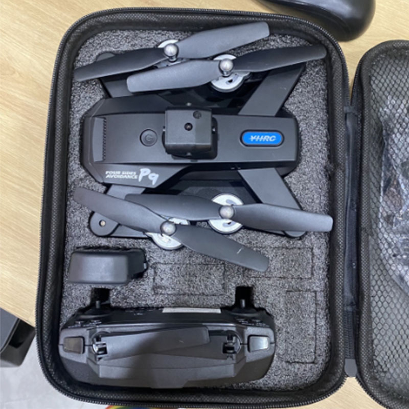 Drone giá rẻ P9 FIYCAM Mini điều khiển từ xa với 4K Dual Camera xe chống va chạm cảm biến 2500mAh pin đồ chơi ngoài trời | BigBuy360 - bigbuy360.vn