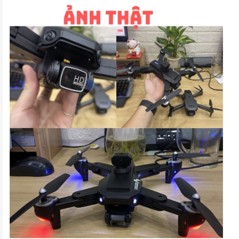 Drone giá rẻ P9 FIYCAM Mini điều khiển từ xa với 4K Dual Camera xe chống va chạm cảm biến 2500mAh pin đồ chơi ngoài trời | BigBuy360 - bigbuy360.vn