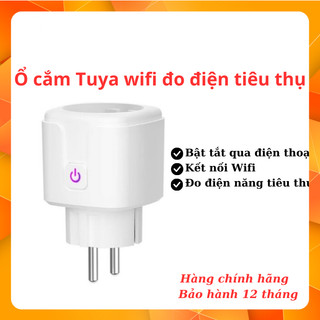 Ổ cắm thông minh wifi tuya smartlife có đo điện tiêu thụ