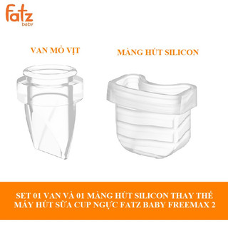 Set van và màng hút thay thế phụ kiện máy hút sữa không dây Fatz Baby Freemax 2 FB1202CW