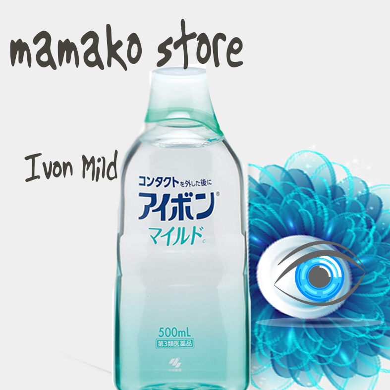 Hàng nhật có bill/ Nước rửa mắt Aibon Cool 500mL/date 2024