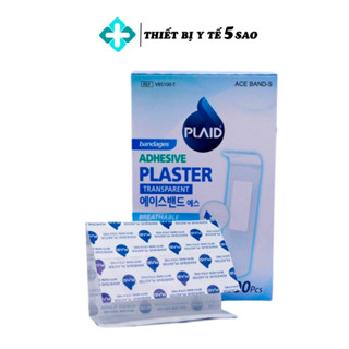 Băng cá nhân trong suốt Young Chemical Vina Băng gâu vết thương dùng cho cả gia đình (100 miếng)