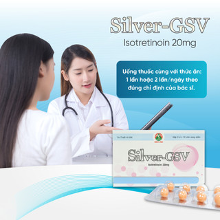 Silver GSV hỗ trợ giảm mụn