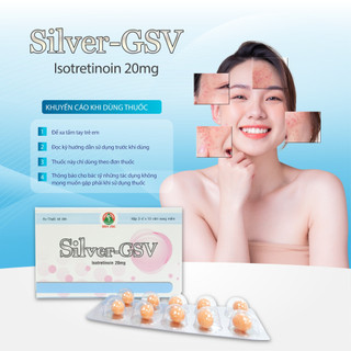 Silver GSV hỗ trợ giảm mụn