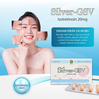 Silver GSV hỗ trợ giảm mụn