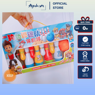 Bộ đồ chơi Bolling mini chủ đề chó cứu hộ cho bé