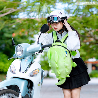 BALO KHỦNG LONG SIÊU XINH VẢI NHUNG MỀM, MỊN (màu xanh lá) - HÀNG NHƯ HÌNH
