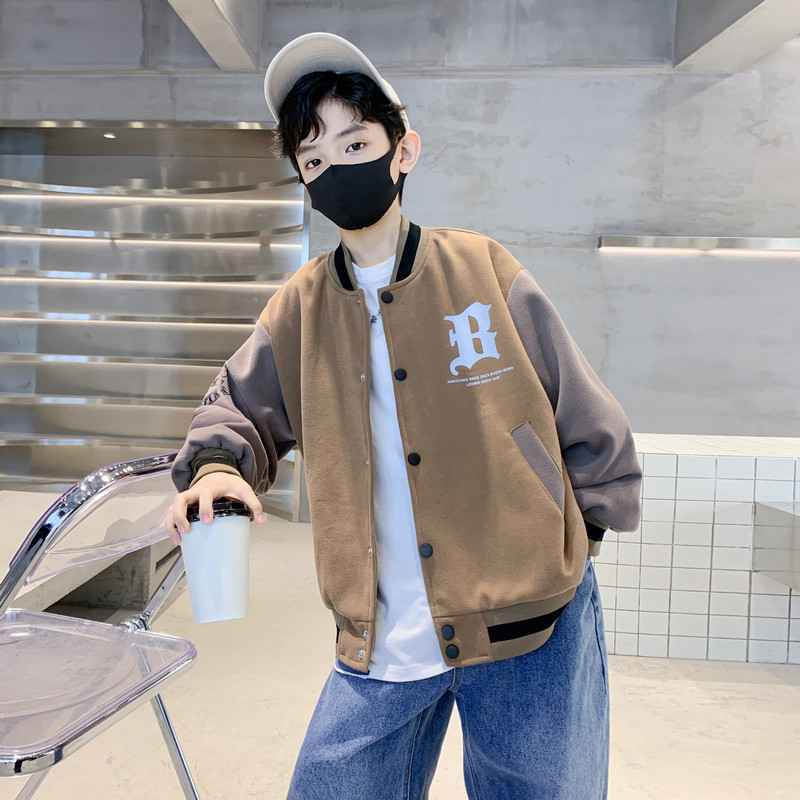 Áo khoác Bomber bé trai - bé gái 18-54kg từ 6-14 tuổi mẫu BLONG. Áo khoác bé trai, áo khoác bé gái, Áo thu đông cho bé