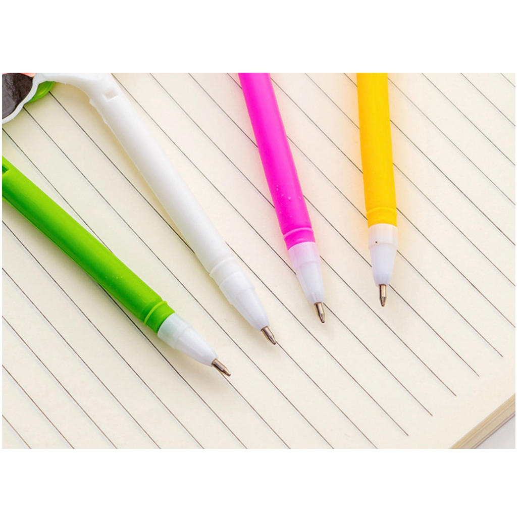 Bút Bi Hình Quạt CuTe Dễ Thương, Bút Bi Kiêm Cầm Tay Nhiều Hình Nhiều Mẫu Lựa Chọn