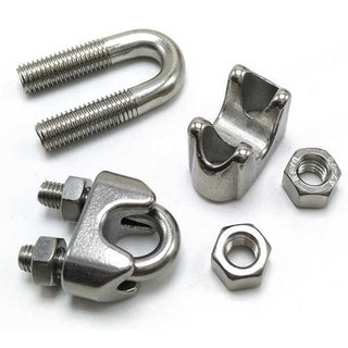 Cóc khóa cáp inox 304 phi 2, 3, 4, 5 - cáp thép thái bình vina