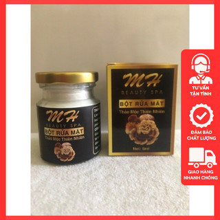 Bột rửa mặt mh Beauty Spa ⚡ HÀNG CAO CẤP ⚡ bột thảo mộc thiên nhiên giúp làm trắng da, đẩy mạnh quá trình tái tạo da