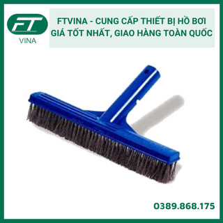 Bàn chà hồ bơi bằng thép dài 25cm /chổi cọ chùi rửa vệ sinh hồ bơi/ chổi cọ bằng thép chống rỉ dài 25cm