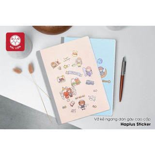 Hải tiến vở kẻ ngang haplus - sticker