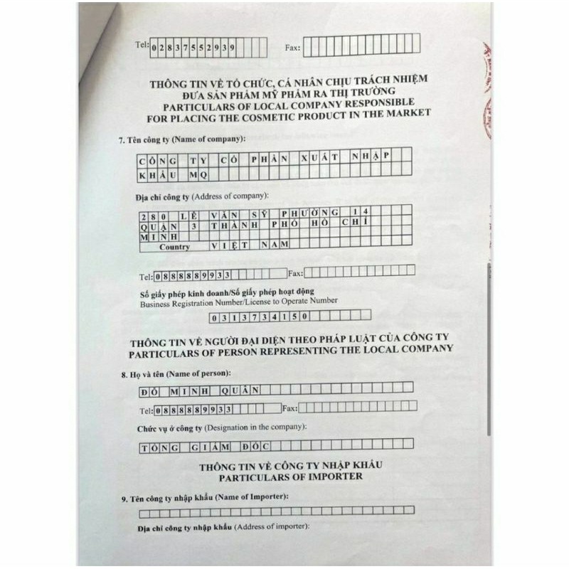 Serum Tái Tạo Da Sâm Cau Rừng MQ SKIN 30ML Giải Quyết Mụn Nám Tàn Nhang