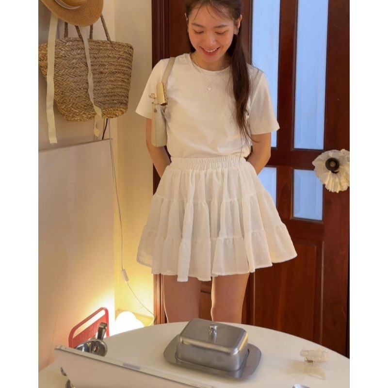 Chân váy tầng mini Cloudy Skirt.