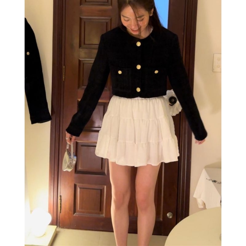 Chân váy tầng mini Cloudy Skirt.