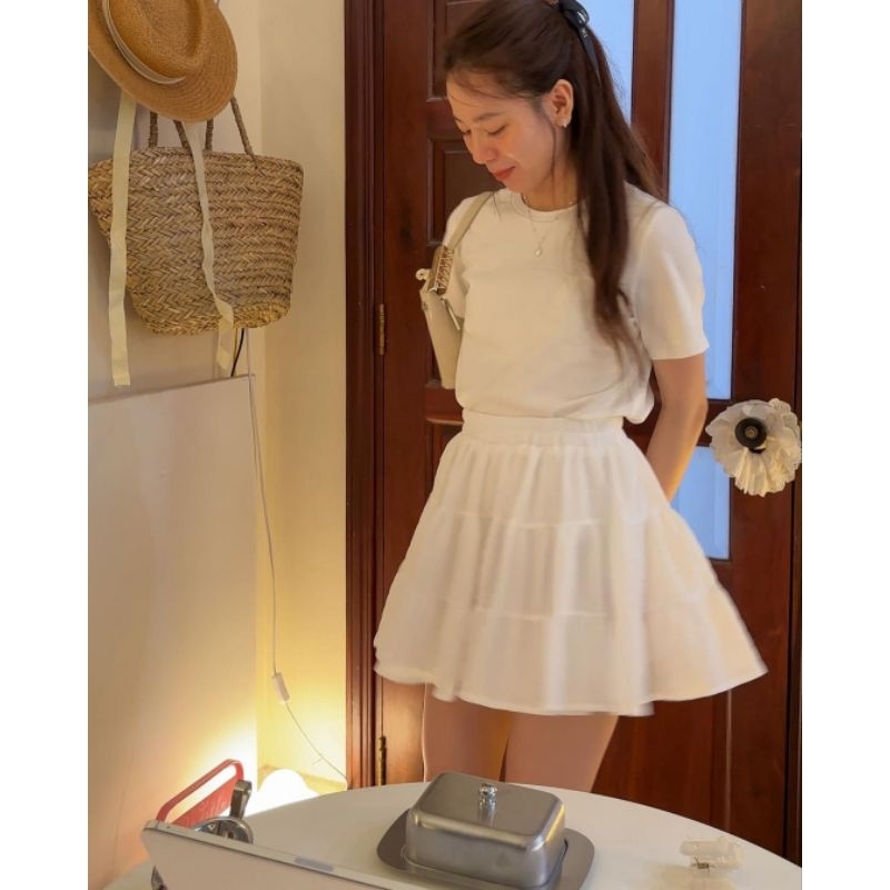 Chân váy tầng mini Cloudy Skirt.