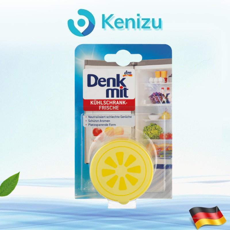 Sáp khử mùi và diệt khuẩn tủ lạnh Denkmit 40g nhập khẩu Đức