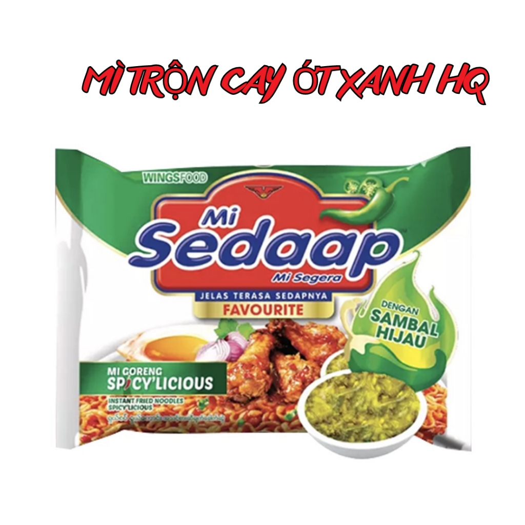 Mì Trộn Sedaap INDONESIA - Lốc x 5 gói