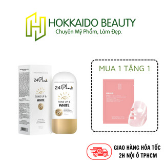 Thảo dược chống nắng trắng da, Kem Chống Nắng Tone Up & White 24Plus 50ml