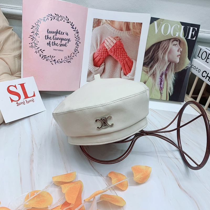 MŨ NỒI DA CELI CHẤT DA ĐẸP HÀNG QC FROM BASIC MS14011