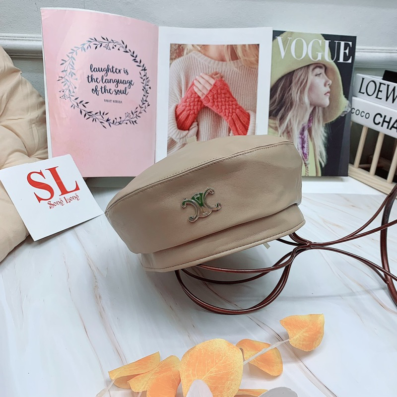 MŨ NỒI DA CELI CHẤT DA ĐẸP HÀNG QC FROM BASIC MS14011