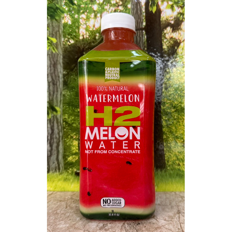 Nước Ép Dưa Hấu H2 Melon Water Chai 1 Lít