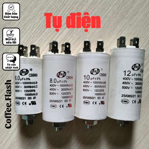 Tụ điện máy pha cà phê 6µF/8µF/10µF/12µF - 450Vac