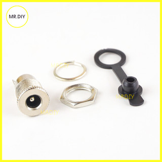 Jack dc 5.5x2.1mm kim loại dc-099 mũ bị chống nước