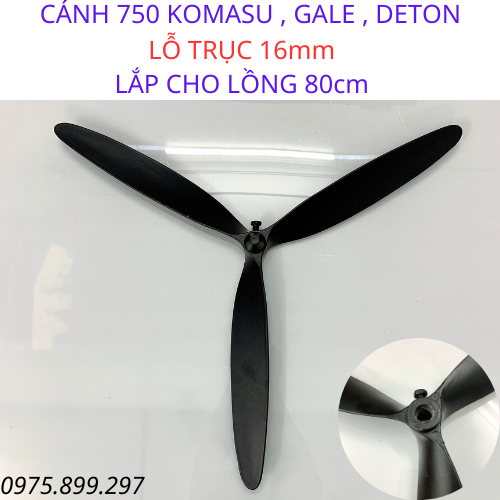 Cánh Quạt Công Nghiệp 650 KOMASU KOMASU - GALE - DETON - OMYSU NHÔM ĐÚC ( dành cho đường kính lồng 70cm ) Trục 16mm