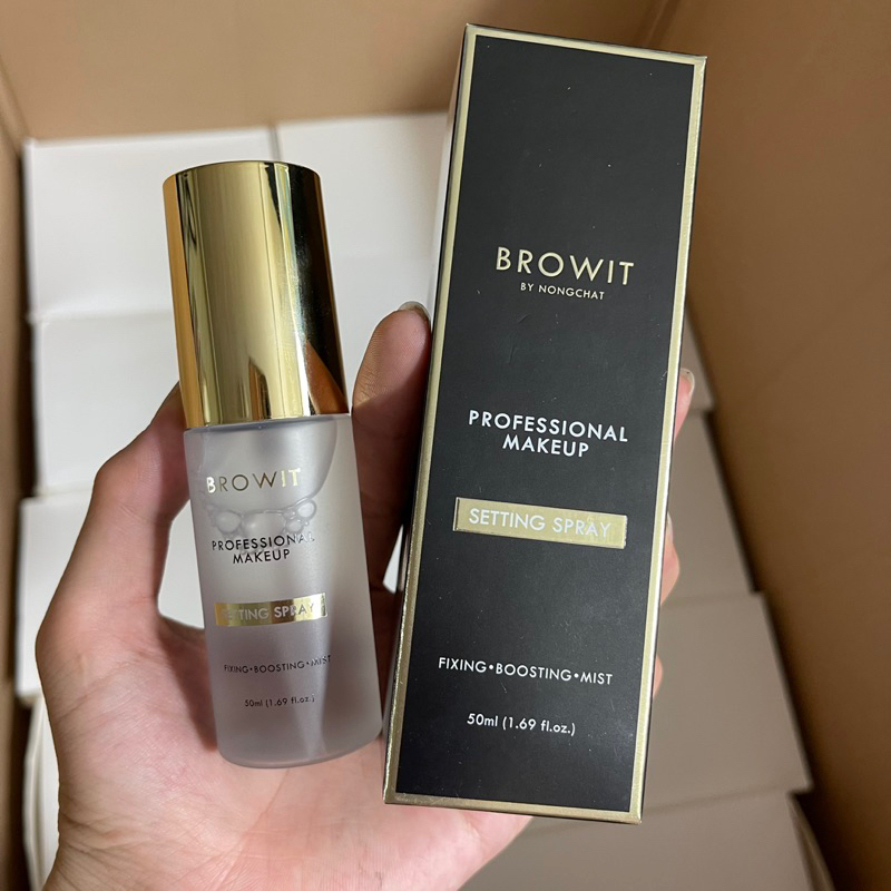 Xịt Cố Định Lớp Trang Điểm Browit Professional Makeup Setting Spray 50ml