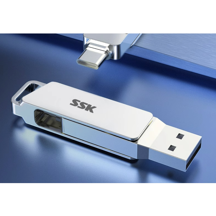 USB Kingston,SSK 128GB 64GB 32GB siêu tốc độ 100Mb/s bh 3 năm, usb nắp trượt có khe gắn chìa khoá
