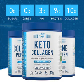 Bột uống đẹp da, chống lão hóa Applied Nutrition Keto Collagen 30 lần dùng