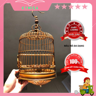 Lồng chim khuyên Kymisa, Lồng Hút Mật lùn đục hoa văn tầu trúc nâu full cật