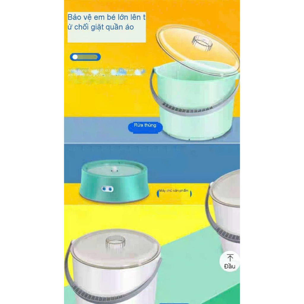 Máy Giặt Mini Máy Giặt Gấp Gọn Siêu Tiện Lợi 3/4kg/6L/8L