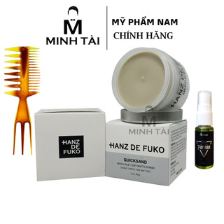  Sáp vuốt tóc nam HANZ DE FUKO QUICKSAND  56g - Hàng Chính Hãng 