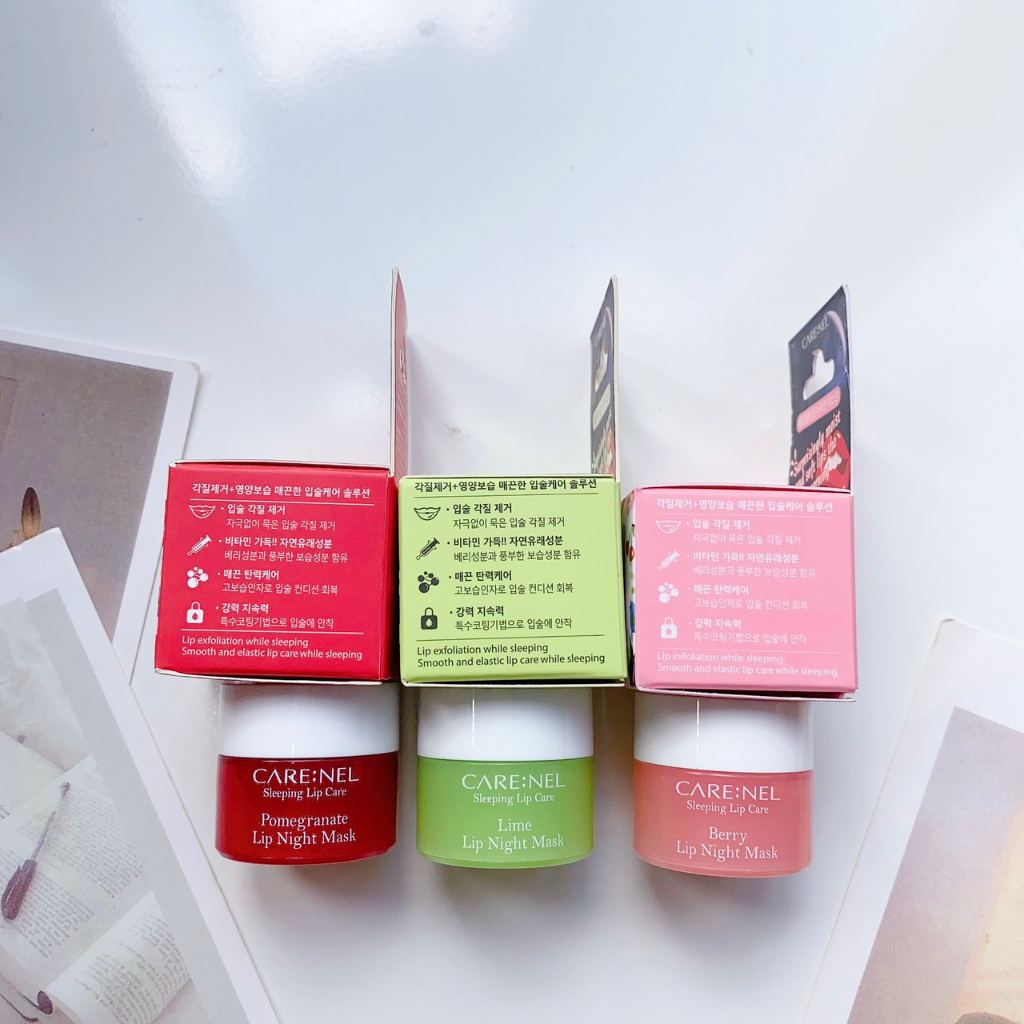 Mặt Nạ Ngủ Môi CARE:NEL Lip Night Mask 5g