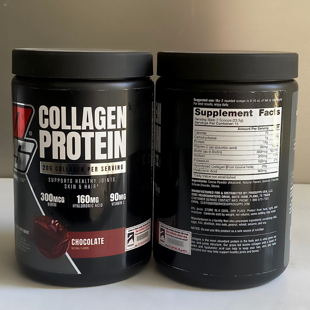 ProSupps Collagen 20000mg : Làm đẹp da, tóc móng, bảo vệ xương khớp