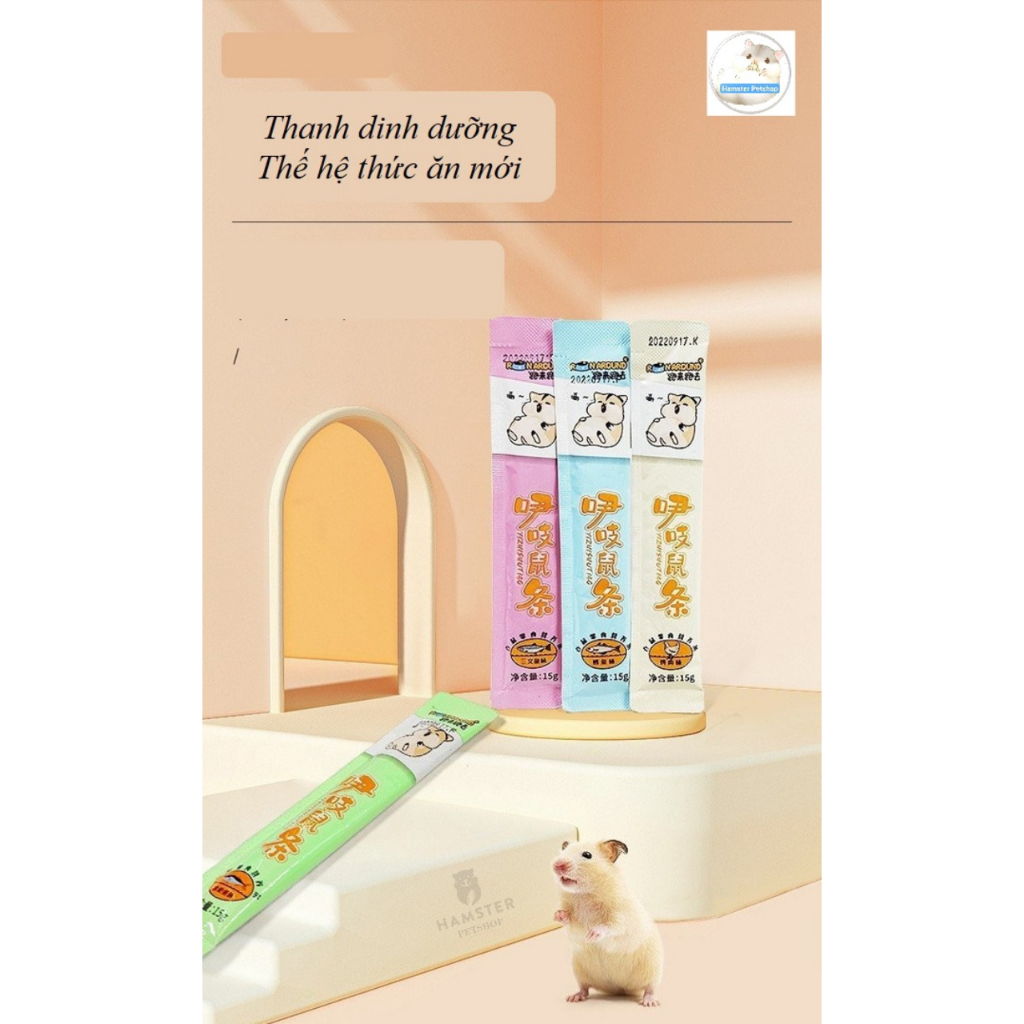Gel Dinh Dưỡng Sữa Run Around Dành Cho Hamster