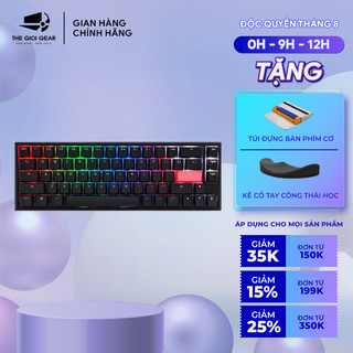 Bàn Phím Cơ Ducky One 2 Mini SF Black RGB - Hàng Chính Hãng