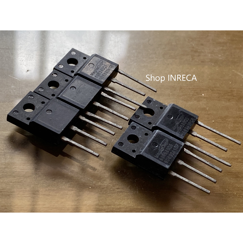 Bộ 5 linh kiện điện tử 60R580QS MOSFET kênh N (8A 650V)
