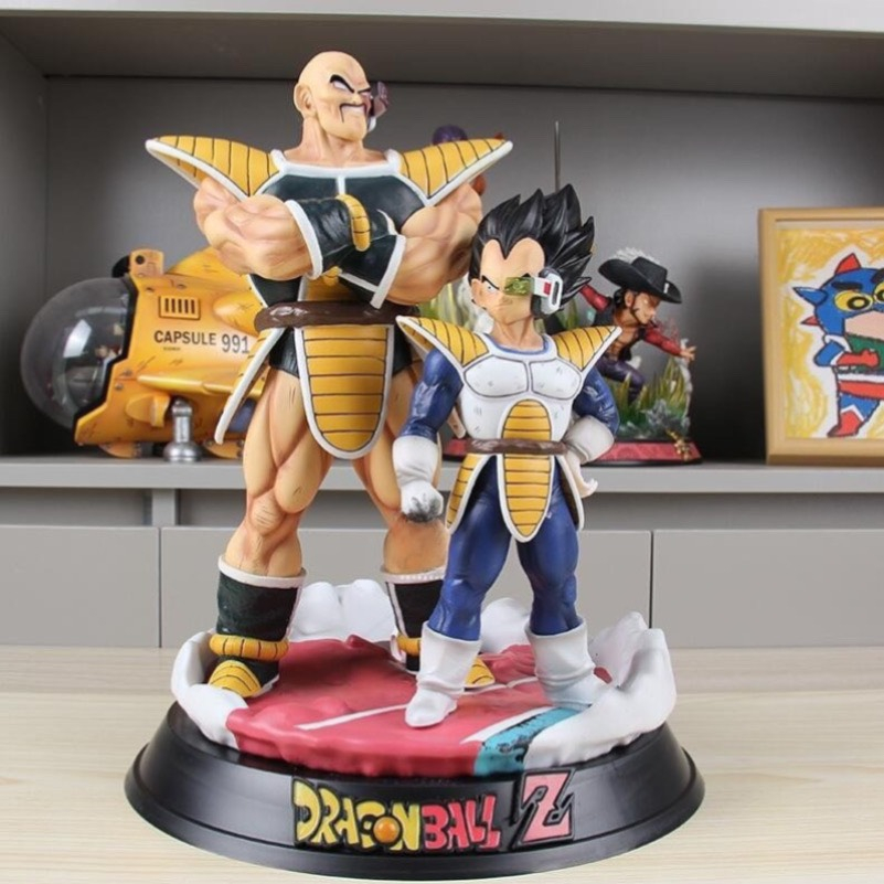 MH84 - Mô Hình Cao Cấp Vegeta Và Nappa Xuống Trái Đất Cao 35cm - Mô Hình Nhân Vật Dragon Ball Z
