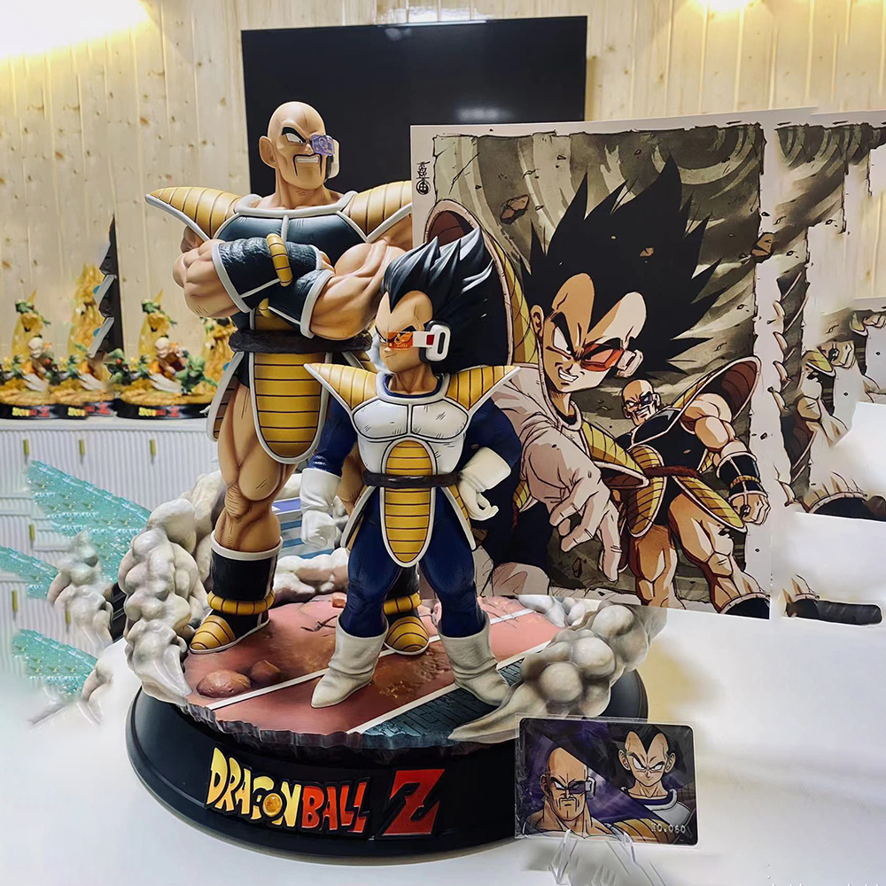 MH84 - Mô Hình Cao Cấp Vegeta Và Nappa Xuống Trái Đất Cao 35cm - Mô Hình Nhân Vật Dragon Ball Z