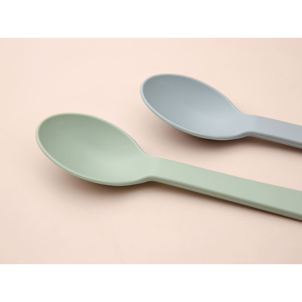 Bộ 4 Thìa Ăn Cho Bé Amori, Thìa Nhựa Cao Cấp Inochi Tiêu Chuẩn Nhật